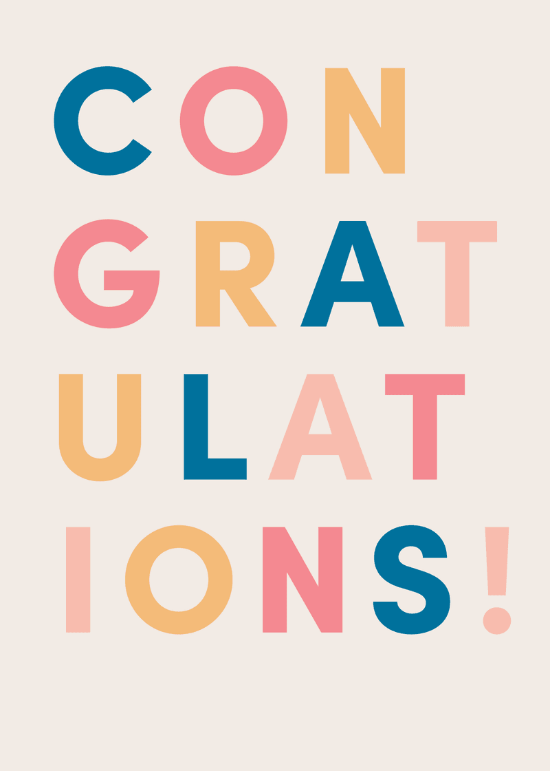 Bogg Congratulations Greeting Card - Image 2